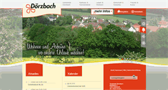 Desktop Screenshot of doerzbach.de